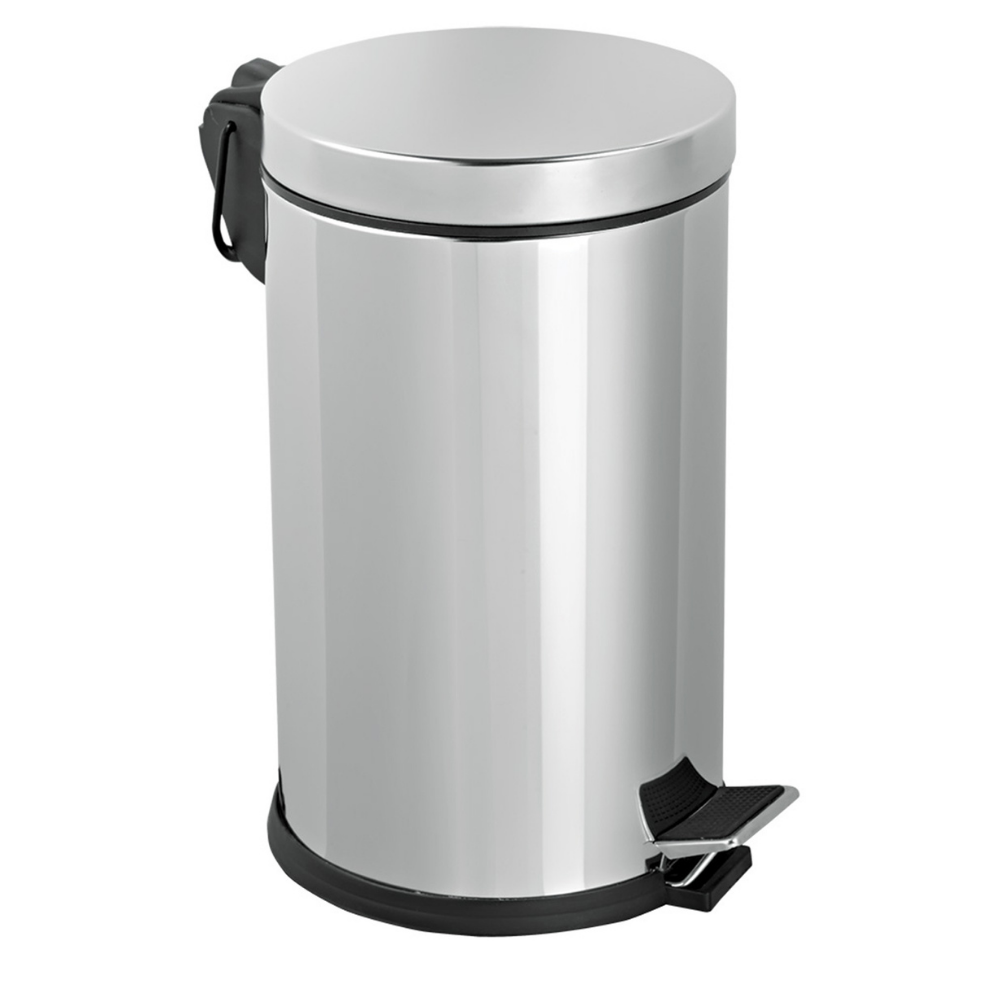12 litre paslanmaz çelik pedallı çöp kovası